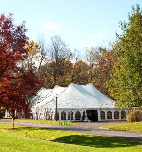 party-under-tent Frame Tent | Party Rentals